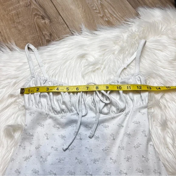 SKIMS Logo Pointelle Mini Dress. Size Small. New With Tags. - Picture 9 of 12